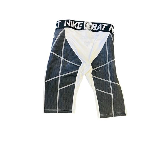 Nike Pro Combat Dri-Fit Padded Shorts YXL White Gray Football Training - Picture 2 of 3